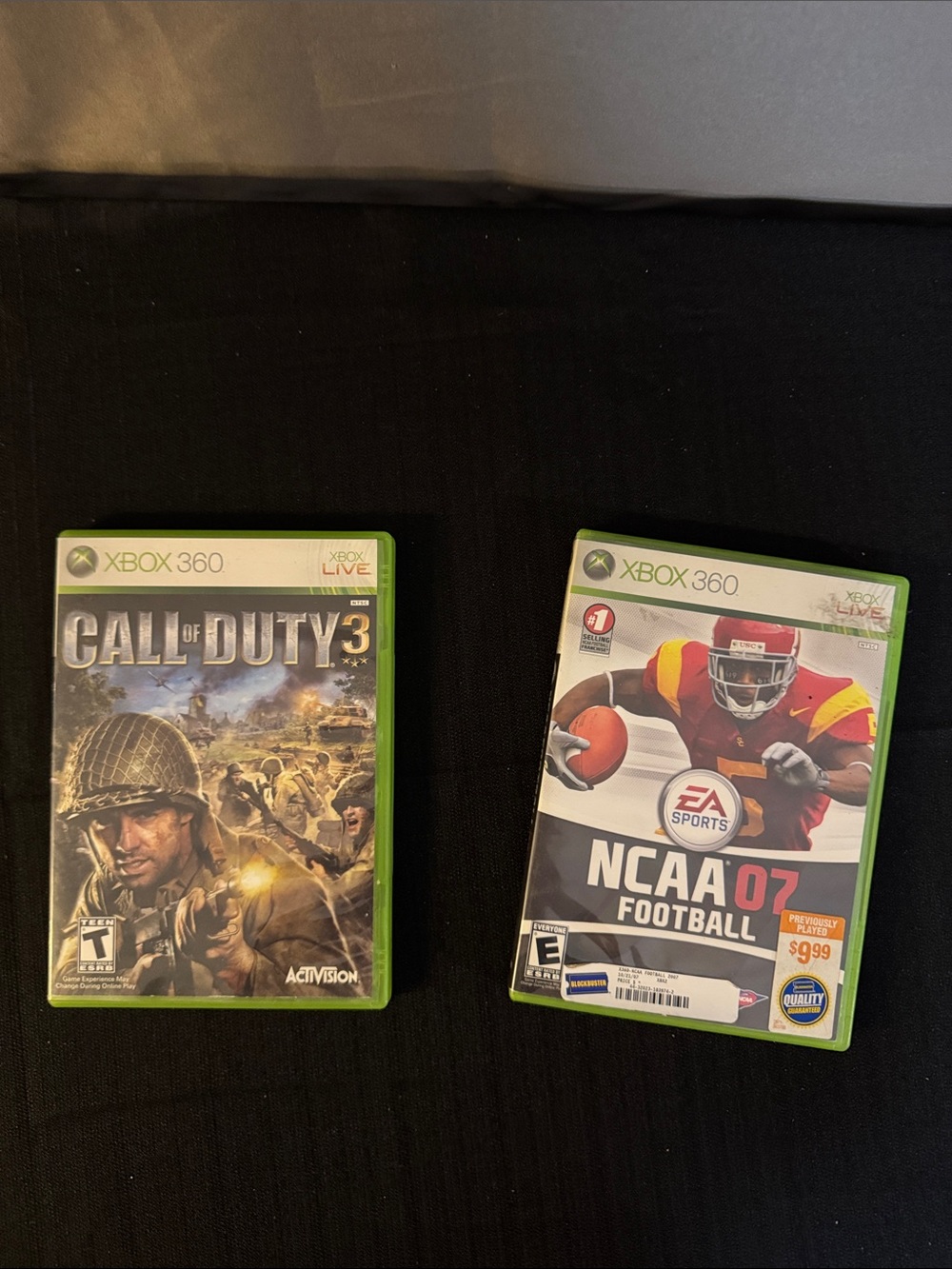 Activision Call of Duty 3 Xbox 360 Game - Green Case
